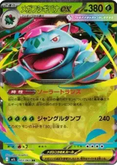メガフシギバナex RR PSA10