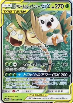 モクロー&アローラナッシーGX RR PSA10