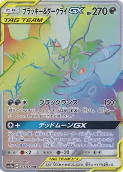 ブラッキー&ダークライGX HR PSA10