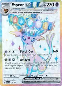 エーフィex プロモ 【英語版】 PSA10