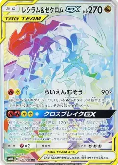 レシラム&ゼクロム GX (N) HR PSA10