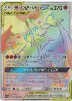 リザードン&テールナーGX HR PSA10