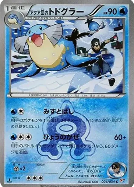 アクア団のトドグラー C: 1ED