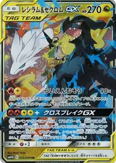 レシラム&ゼクロムGX (N) RR PSA10