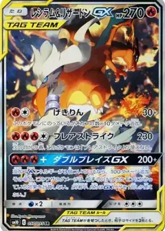 レシラム&リザードンGX SR: SA PSA10