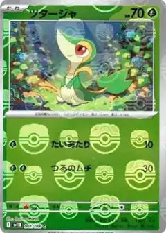 ツタージャ C: マスターボールミラー PSA10